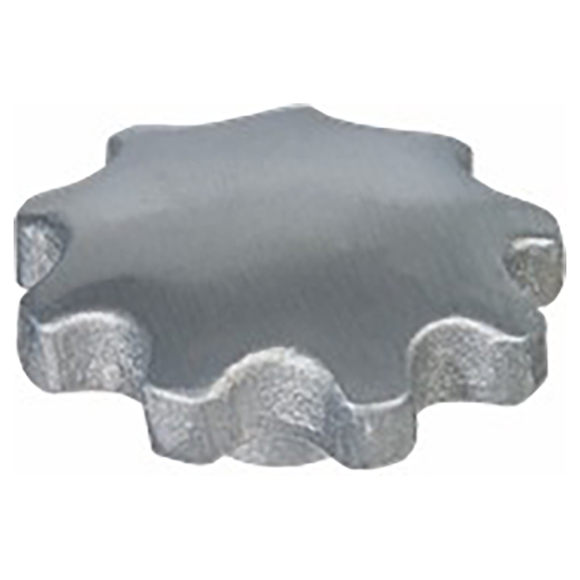 Carr Lane CL-14-PHK | 1/2"-13 Thread x 2-3/4" Diameter Aluminum Palm-Grip Hand Knob