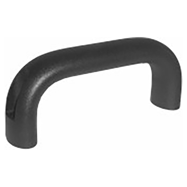 Carr Lane CL-164-PHRC-4 | 6.46" Diameter Aluminum Black Powder-Coated Extrusion Pull Handle