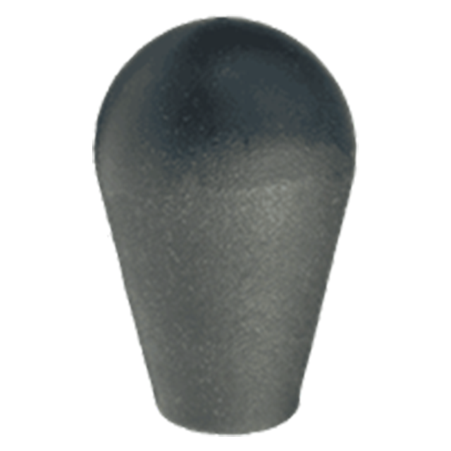 Carr Lane CL-650-PTK | 5/16-18 Thread x 1"-5/8" Diameter Cushion Grip Oval Tapered Knob