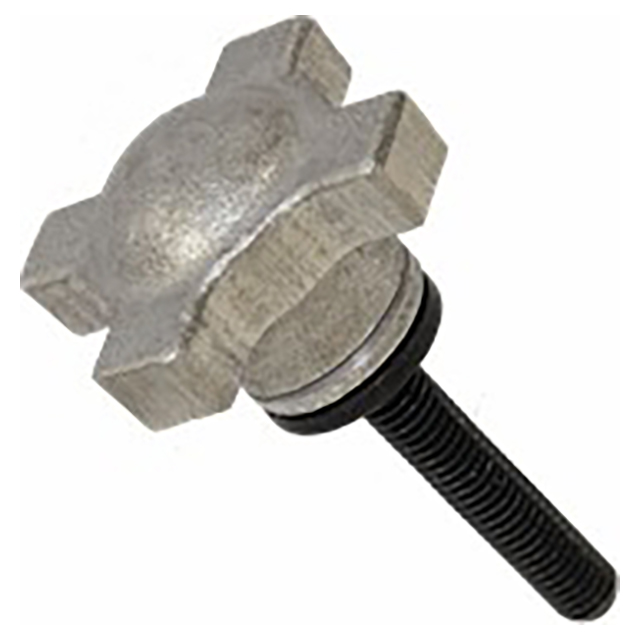 Carr Lane CL-7A-SHK4T | 1/2-13" Thread x 2-1/8" Diameter Swivel-Washer Hand Knob Assembly