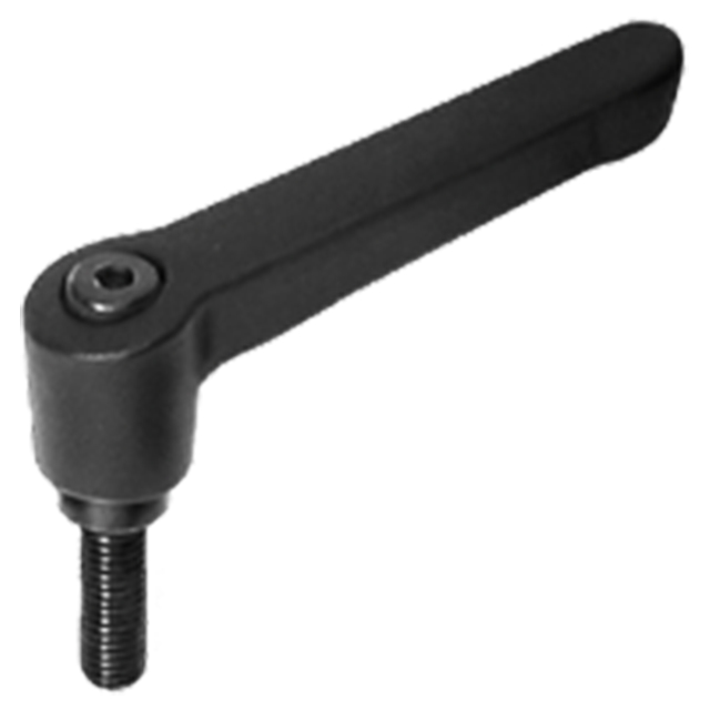Carr Lane CL-825-AHP-4 | 4 Size x 1/2"-13 Thread Stud Type Adjustable Handle