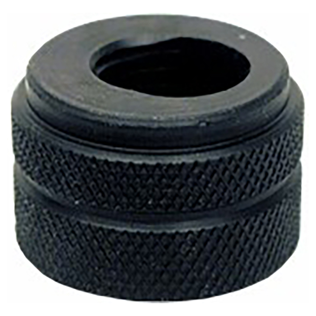Carr Lane CL-4-QKK | 3/8"-16 Thread x 7/8" Diameter Steel Black Oxide Coated Quick-Acting Knurled Knob