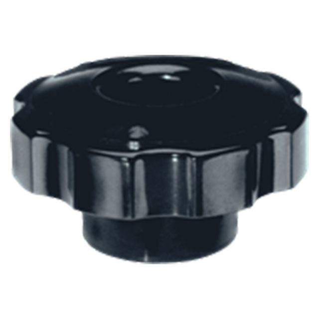 Carr Lane CL-450-PFK | 5/16-18" Thread x 1-3/4" Diameter Fluted Knob