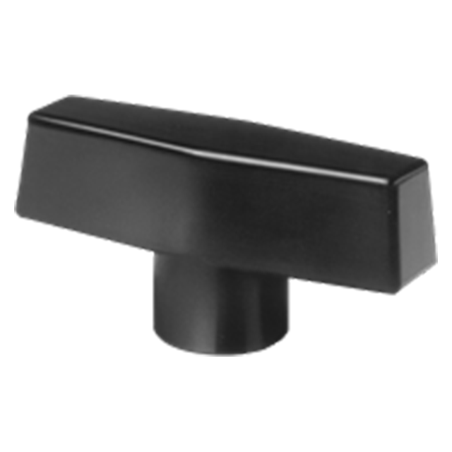 Carr Lane CL-652-TK | 3/8-16" Thread x 3/4" Diameter T-Handle Knob