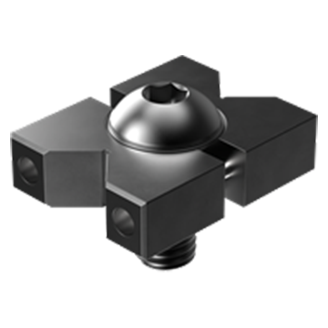 Carr Lane CL-160-TVR | 1"-8 Thread Tiny Vise Double Edge Clamp