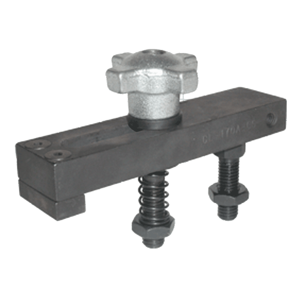 Carr Lane CL-166-SHPA-4 | 3/8-16 Thread Slotted-Heel Padded Clamp Strap