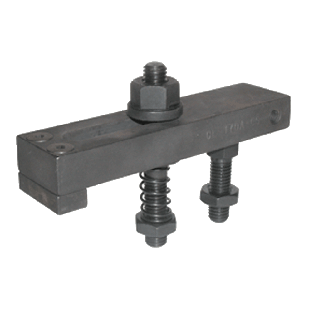 Carr Lane CL-168-SHPA-2 | 3/8"-16 Thread Slotted-Heel Padded Clamp Strap