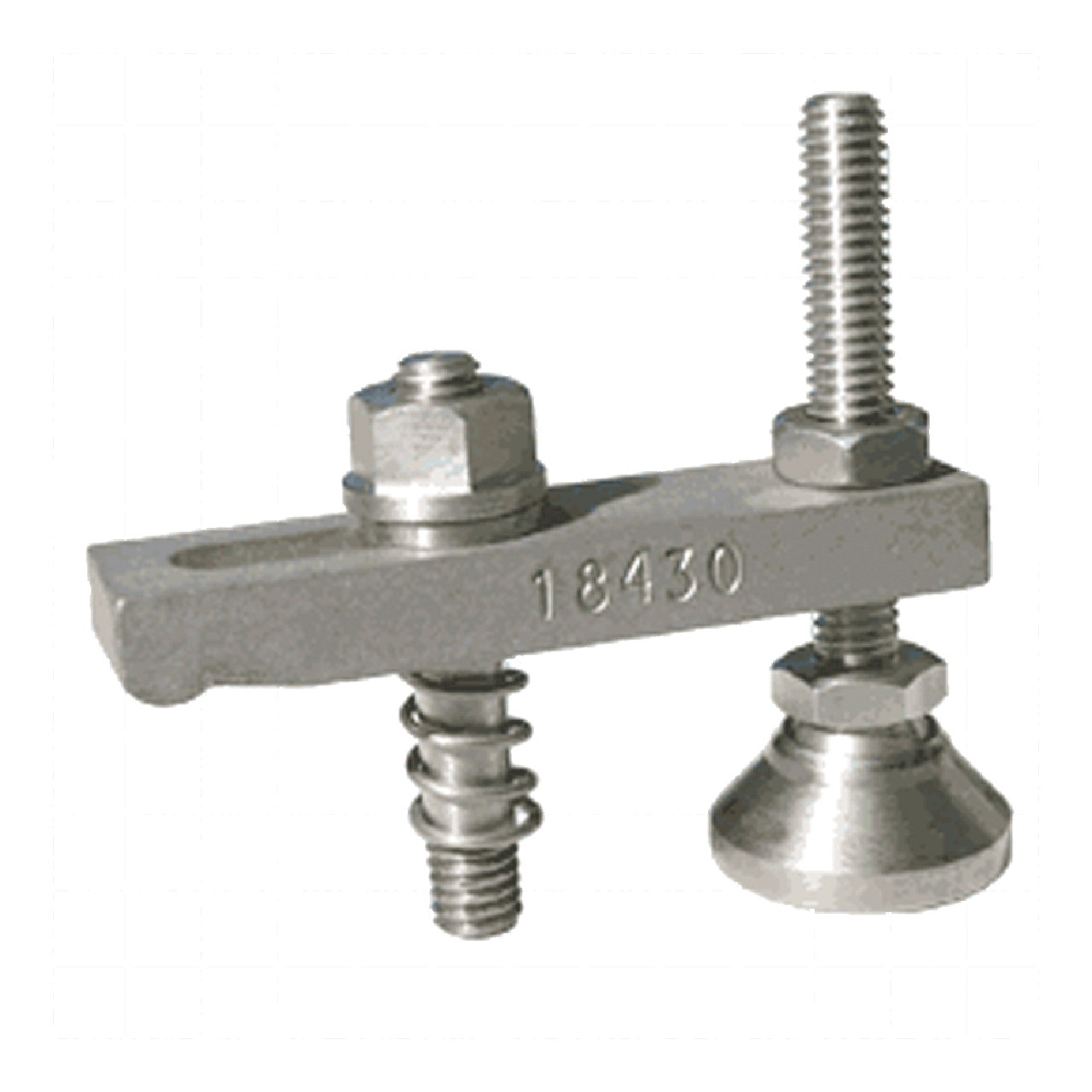 Carr Lane CL-3325-2 | 5/16-18 Thread Tapped-Heel Clamp Strap