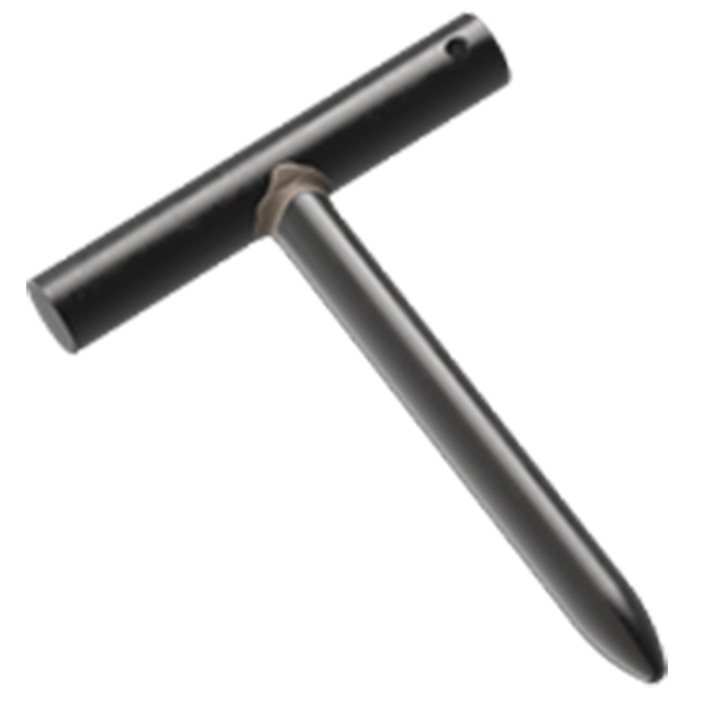 Carr Lane CLM-10-TP | 10mm Diameter T Pin