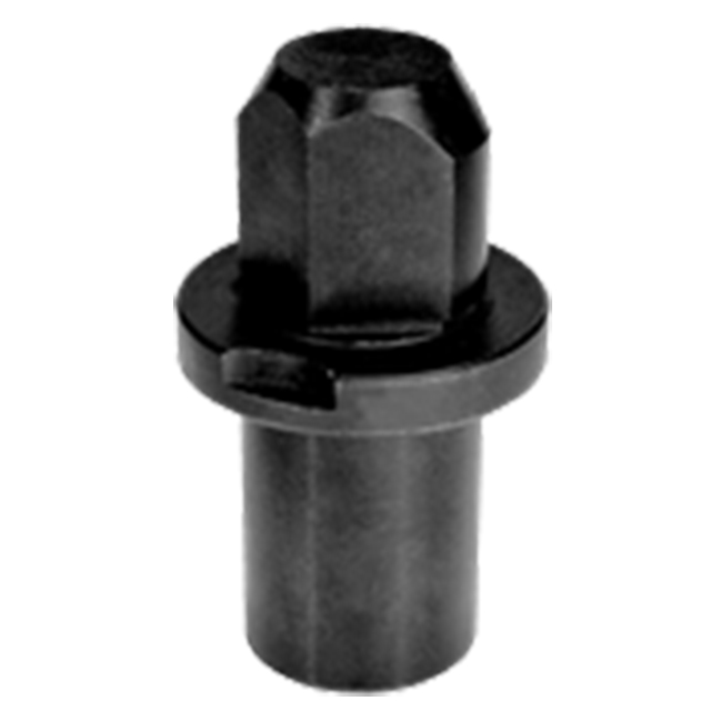 Carr Lane CL-249-DLT | 1/4" Diameter x 5/16" Shank Steel Black Oxide Coated Diamond Locating Pin