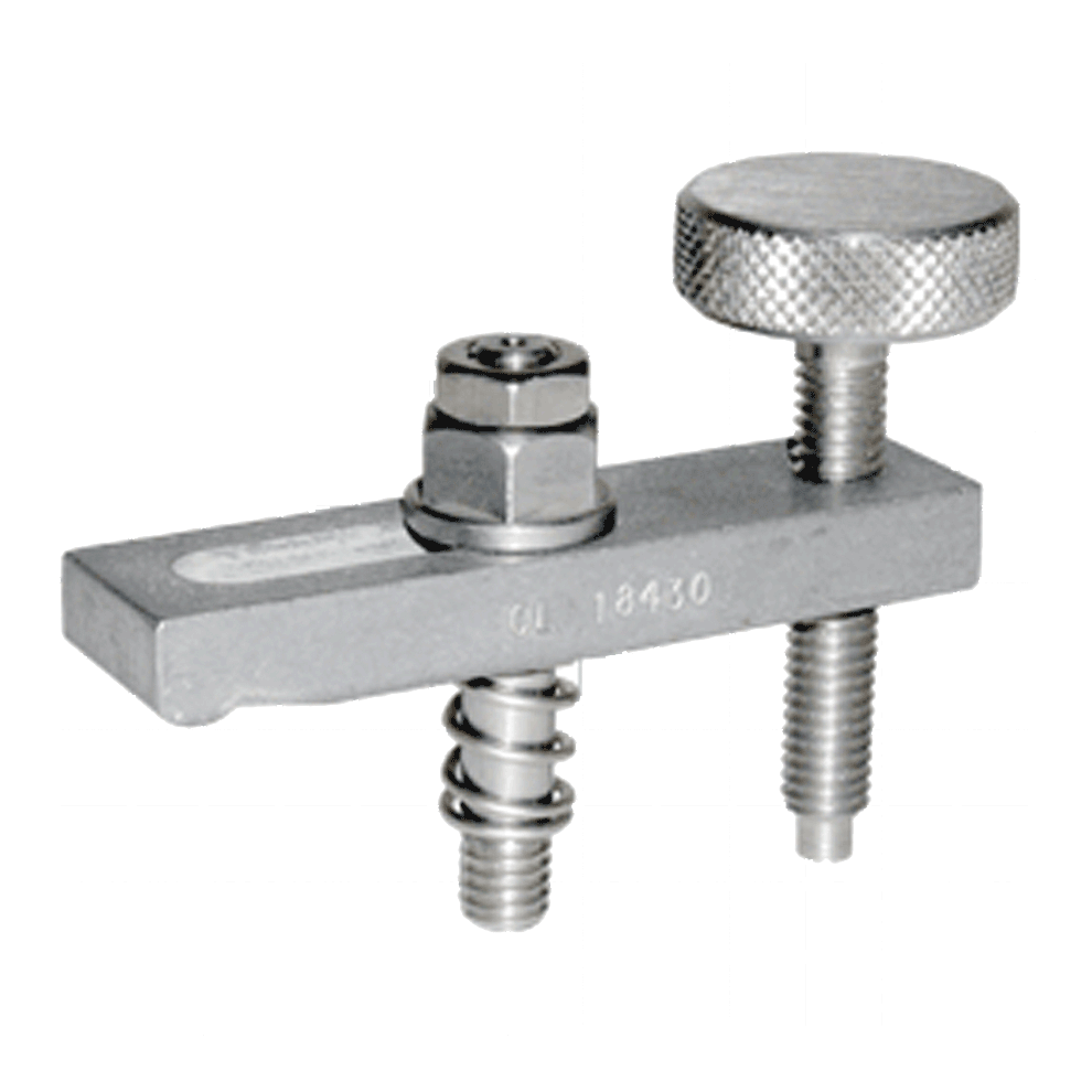 Carr Lane CL-3120 | #10-32 Thread Stainless Steel Tapped-Heel Clamp Strap