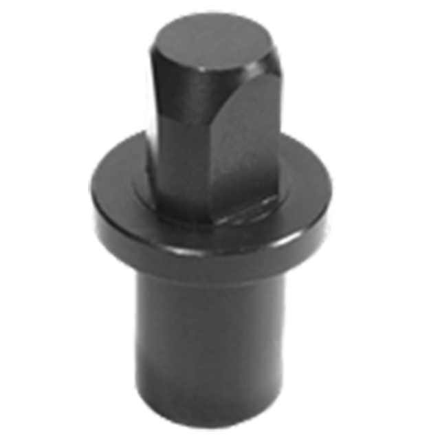 Carr Lane CL-904-DPT | 29/32" Diameter x 1" Shank Steel Black Oxide Coated Diamond Locating Pin