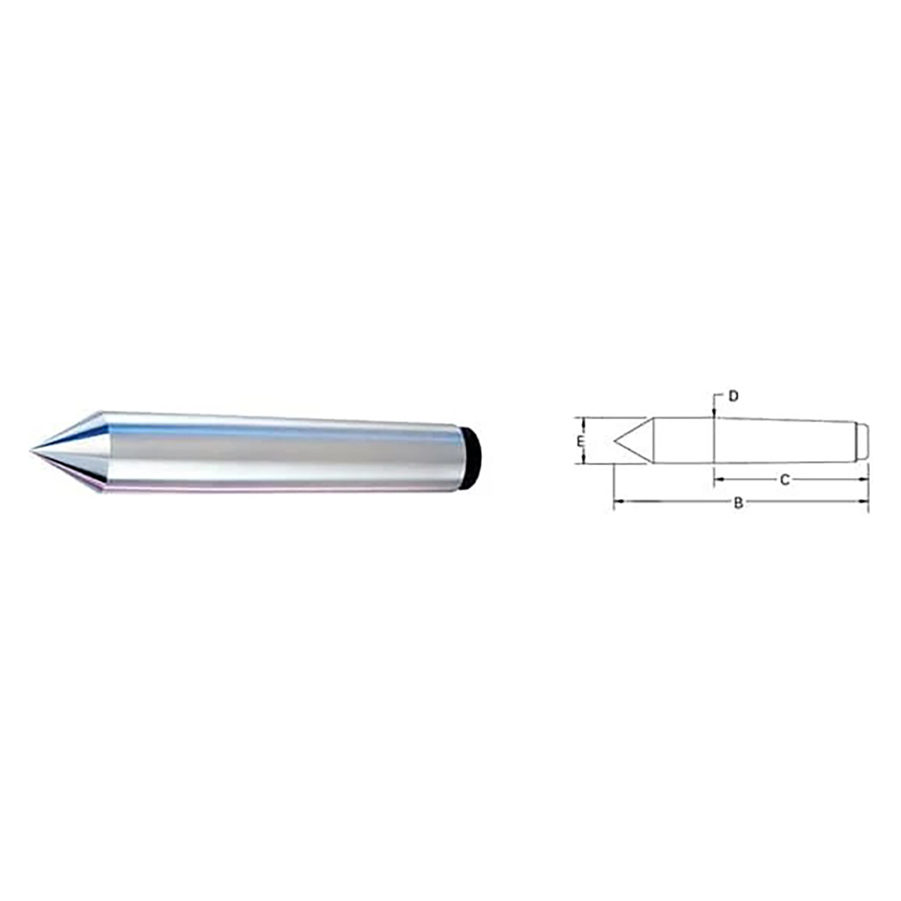 Royal Products 11011 | Standard 2 MT Taper Steel Point Dead Center