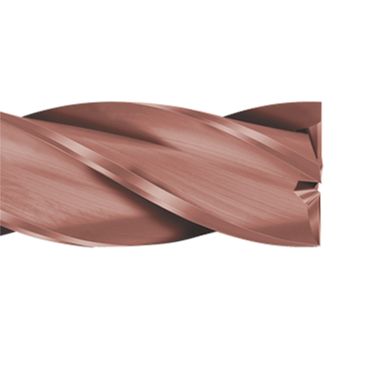 Colton Cutting Tools 61213 | Carbide End Mill 4 Square End Long CCT-1 Coated 1" Diameter x 2" LOC x 4-1/2" OAL