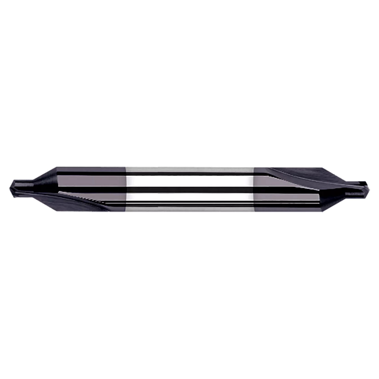 Harvey Tool 11080 | 0.2188" (7/32) Diameter x 0.5000" (1/2) Shank x 3.0000" (3) OAL 60 Degree 2 Flutes Uncoated Carbide Combined Drill & Countersink