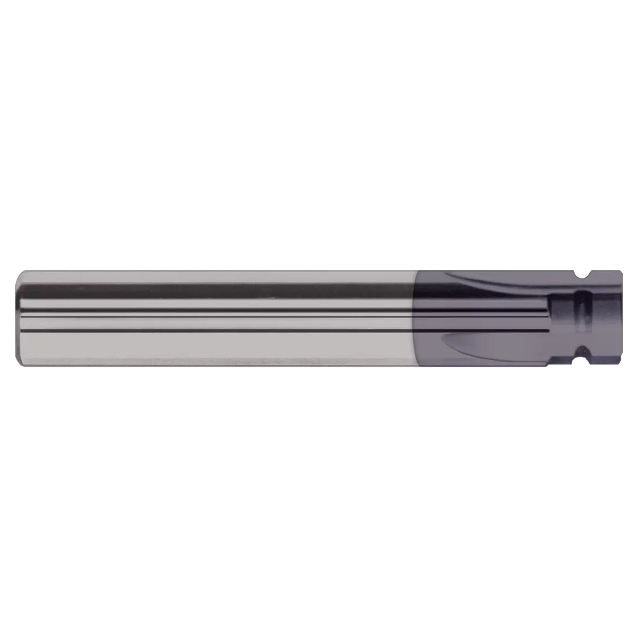 Harvey Tool 32802-C3 | 0.0312" (1/32) Radius x 0.5000" (1/2) Diameter x 0.5000" (1/2) Shank x 0.3120" (5/16) LOC Concave AlTiN Coated Carbide Concave Radius End Mill