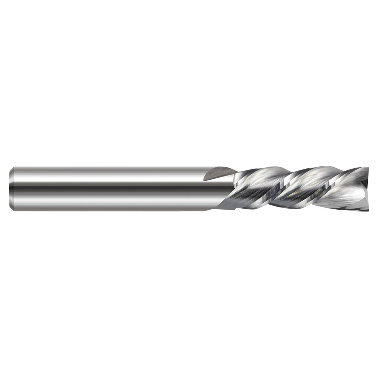 Harvey Tool 775831 | 0.0310" (1/32) Diameter x 0.1250" (1/8) Shank x 0.0930" (3/32) LOC x 1.5000" (1-1/2) OAL 2 Flute Uncoated Carbide Plastics 2 Flute Square End Mill
