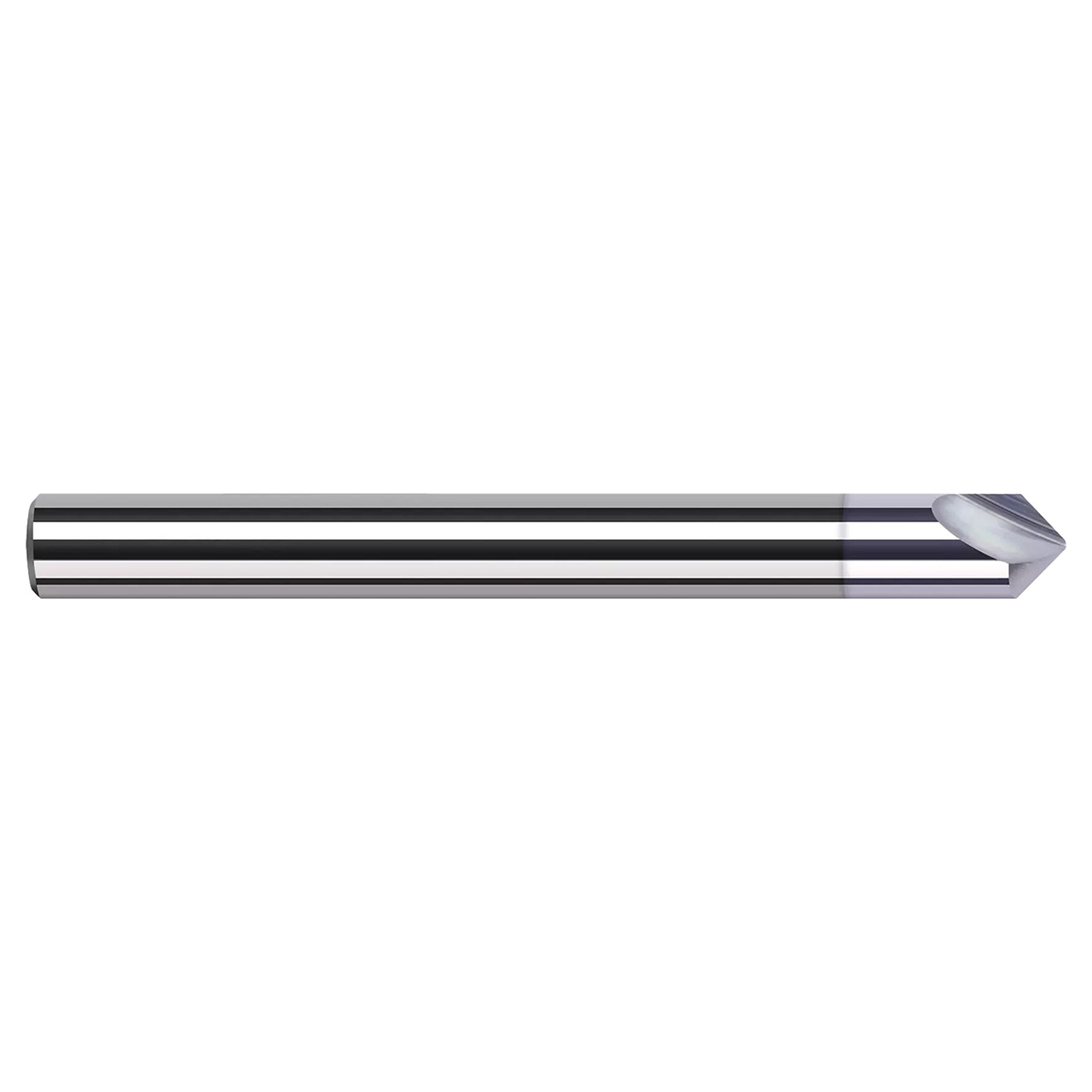 Harvey Tool 738115 | 30 Degree x 0.1900" LOC x 0.1250" (1/8) Shank x Uncoated Carbide Tip Radius Marking Engraving Cutter
