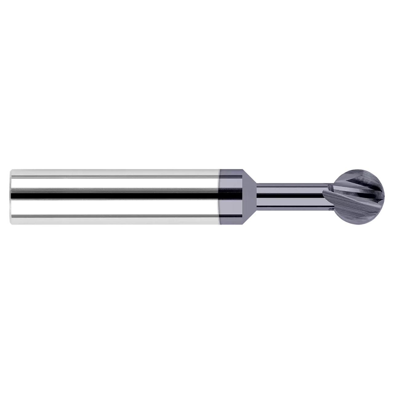 Harvey Tool 738616 | 0.2500" (1/4) Diameter x 0.2500" (1/4) Shank x 0.2330" LOC x 2.5000" (2-1/2) OAL 4 Flutes Uncoated Carbide Undercutting End Mill