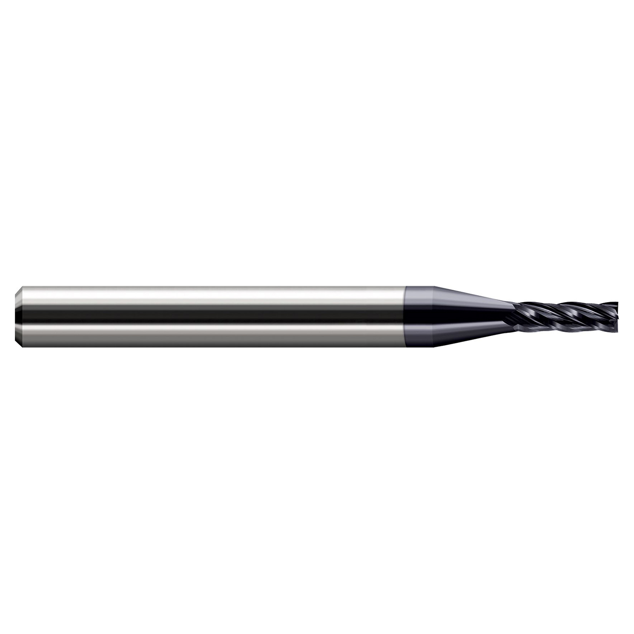 Harvey Tool 740873 | 10.000 mm Diameter x 10.000 mm Shank x 15.000 mm LOC x 75.000 mm OAL x 2 Flutes Uncoated Carbide Square End Mill