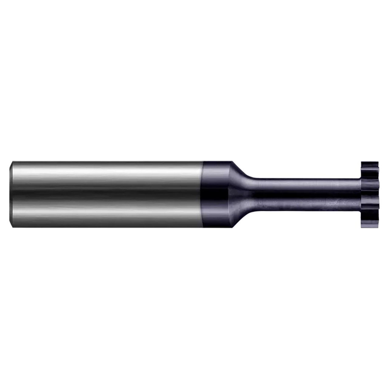 Harvey Tool 744760-C6 | 0.5000" (1/2) Diameter x 0.1250" (1/8) Width 0.5000" (1/2) Shank AlTiN Nano Coated Carbide Hardened Steels Keyseat Cutter