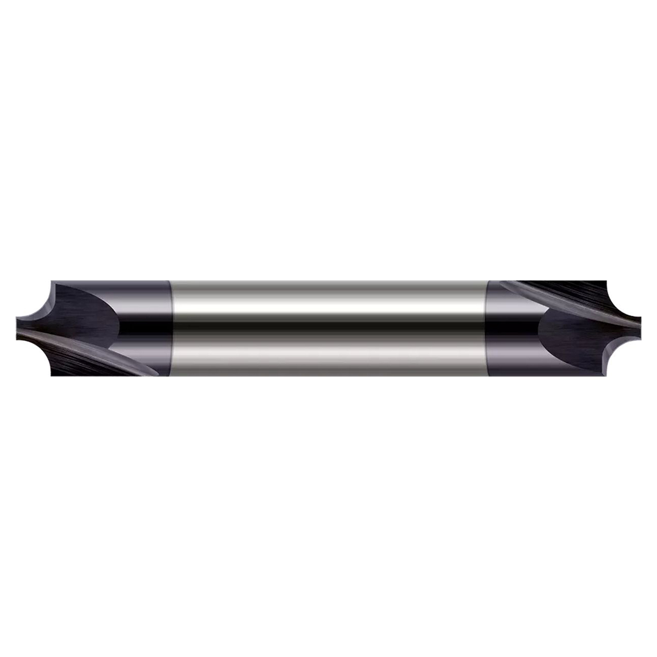 Harvey Tool 748620 | 0.1070" Diameter x 0.1875" (3/16) Shank x 2.0000" (2) OAL 2 Flutes Uncoated Carbide 2 Flute Flared Corner Rounding End Mill
