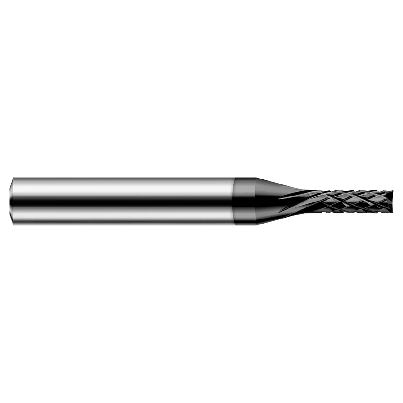 Harvey Tool 894524-C4 | 0.3750" (3/8) Diameter x 0.3750" (3/8) Shank x 2.0000" (2) LOC Amorphous Diamond Coated Square End Mill for Composites - Square