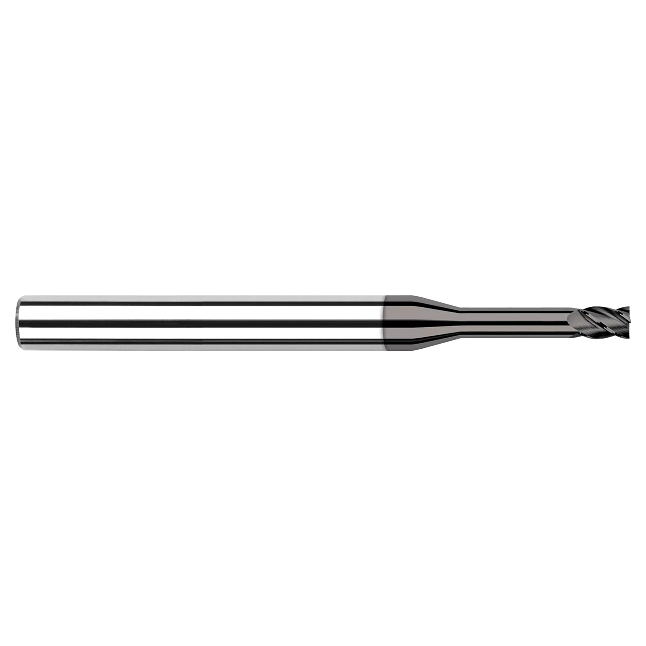 Harvey Tool 943124 | 0.3750" (3/8) Diameter 0.3750" (3/8) Shank x 0.5700" LOC x 4.0000" (4) OAL 4 Flutes CVD Diamond Coated Square End Mill