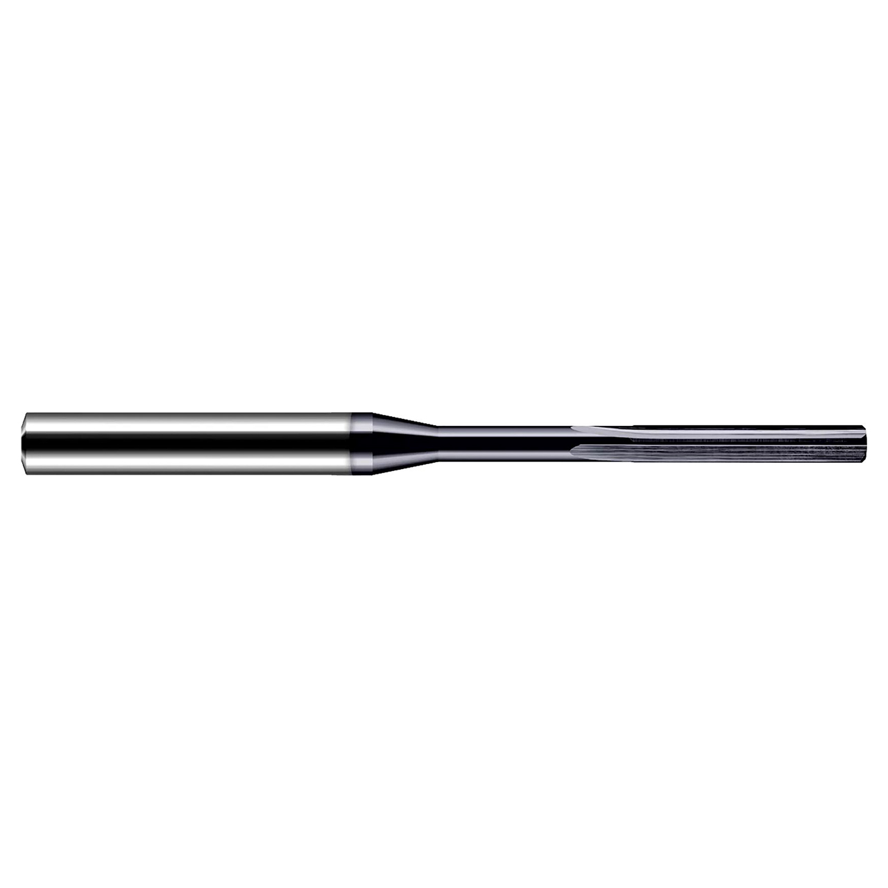 Harvey Tool RSB0805 | 0.081" Diameter x 0.125" Shank x 0.562" Margin Length x 2.000" OAL x 90 Degree Included Angle 4 Flute Uncoated Carbide Miniature Reamer