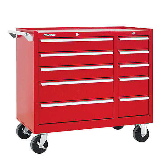 Kennedy 310XR | 39-3/8" 10-Drawer Maintenance Cart