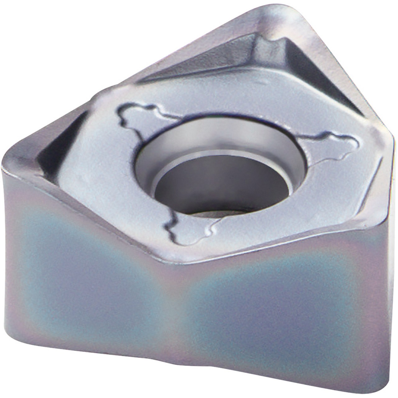 Kyocera Precision Tools TLA40006 | WNMU050408ENSM PR1510 0.346" Circle Diameter x 0.165" Thickness PVD Coated Carbide Milling Insert