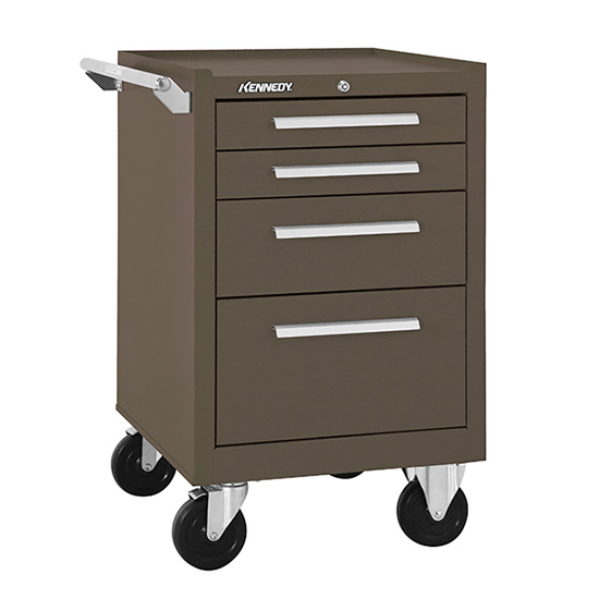 Kennedy 21040B | 20-1/2" 4-Drawer Roller Cabinet With Tubular High Security Lock