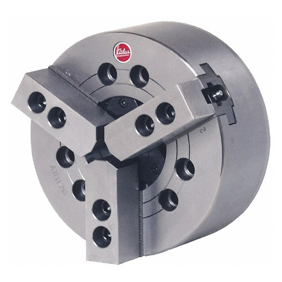 Pratt Burnerd America ATL8-A6 | 8" 3 Jaw Power Chuck A-6 Mount