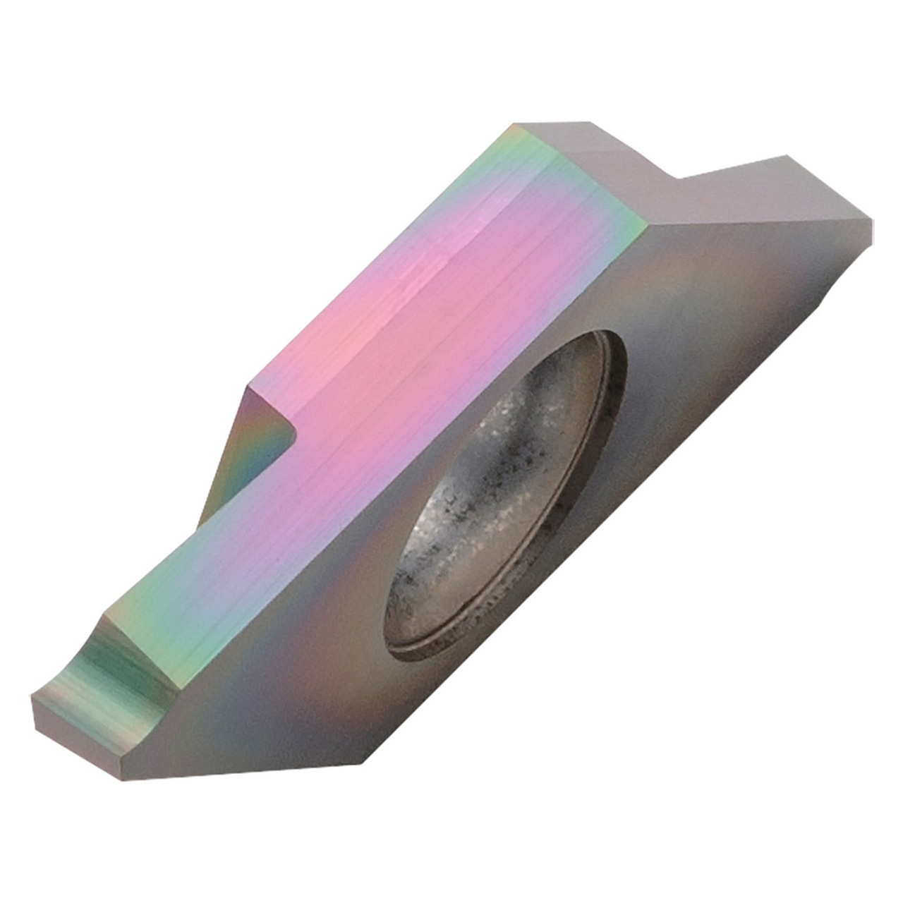 Kyocera Precision Tools TLE16008 | TKF12R100S PDL025 0.0394" Cutting Width x 0.343" Thickness DLC Coated Carbide Cut-Off Insert