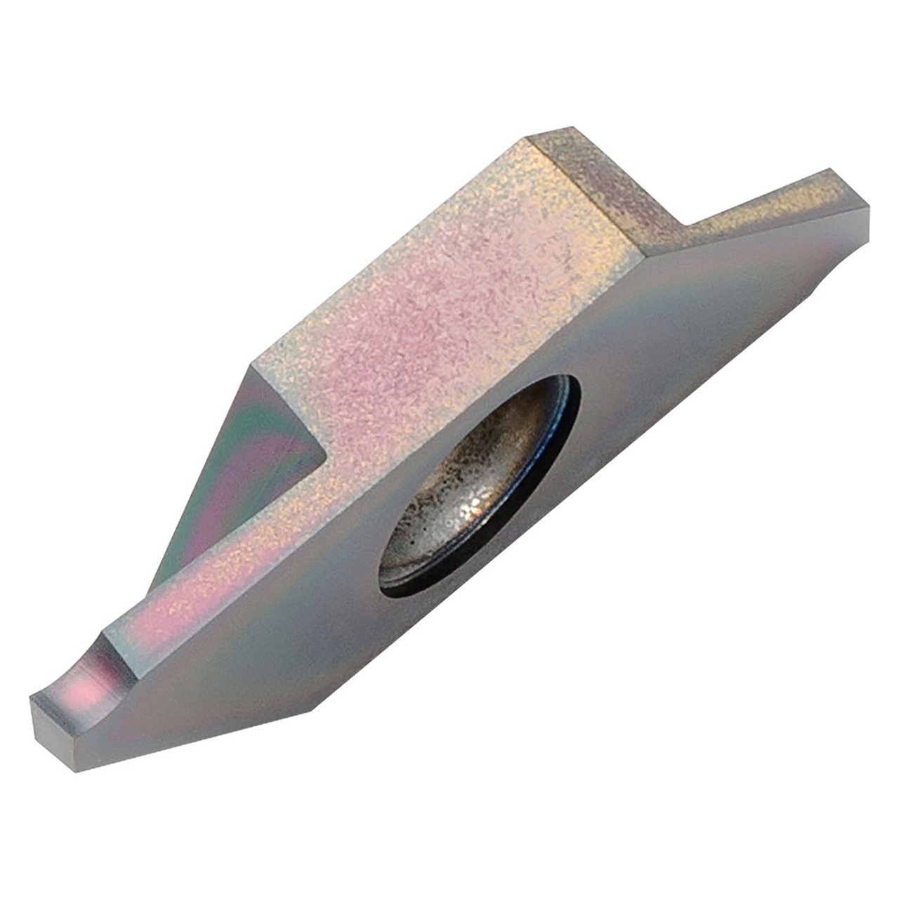 Kyocera Precision Tools TLE16209 | TKF16R150S PDL025 0.059" Cutting Width x 0.374" Thickness DLC Coated Carbide Cut-Off Insert