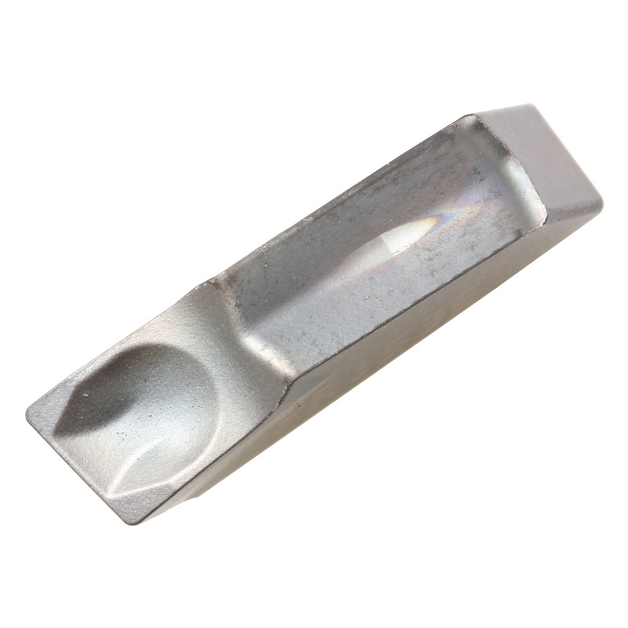 Kyocera Precision Tools TWE15201 | TKR4 KW10 0.1614" Cutting Width x 0.012" Radius Uncoated Carbide Cut-Off Insert
