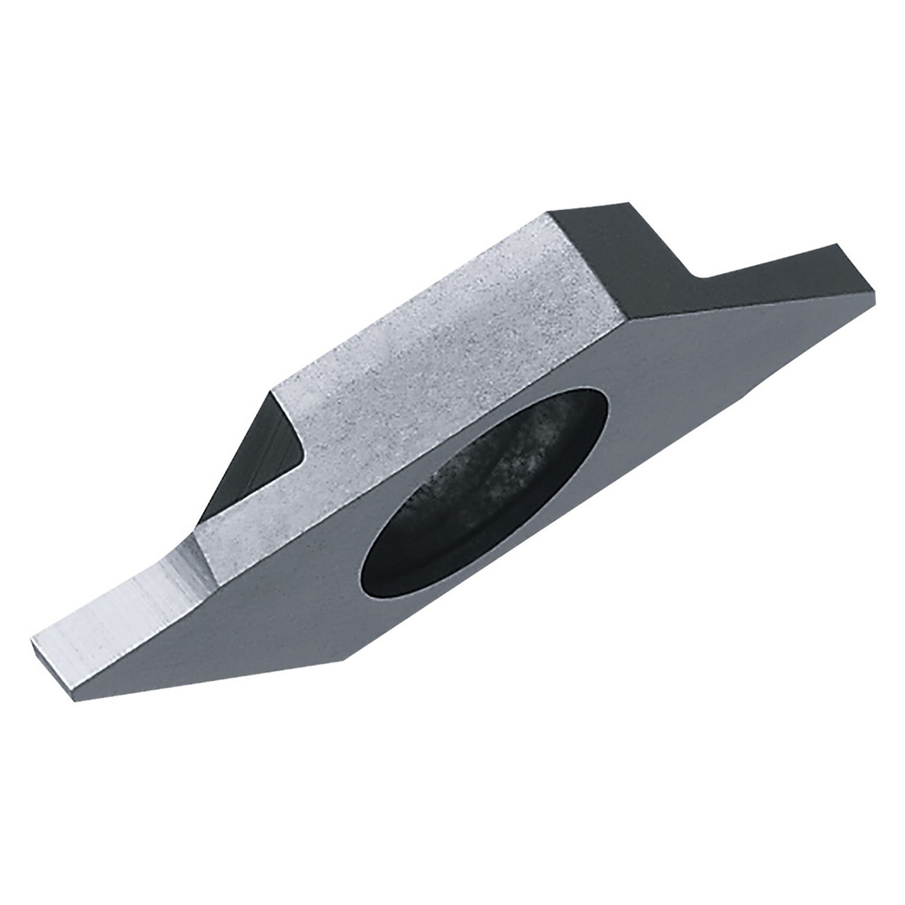 Kyocera Precision Tools TWE16100 | TKF12R050NB KW10 0.0197" Cutting Width x 0.343" Thickness Uncoated Carbide Cut-Off Insert