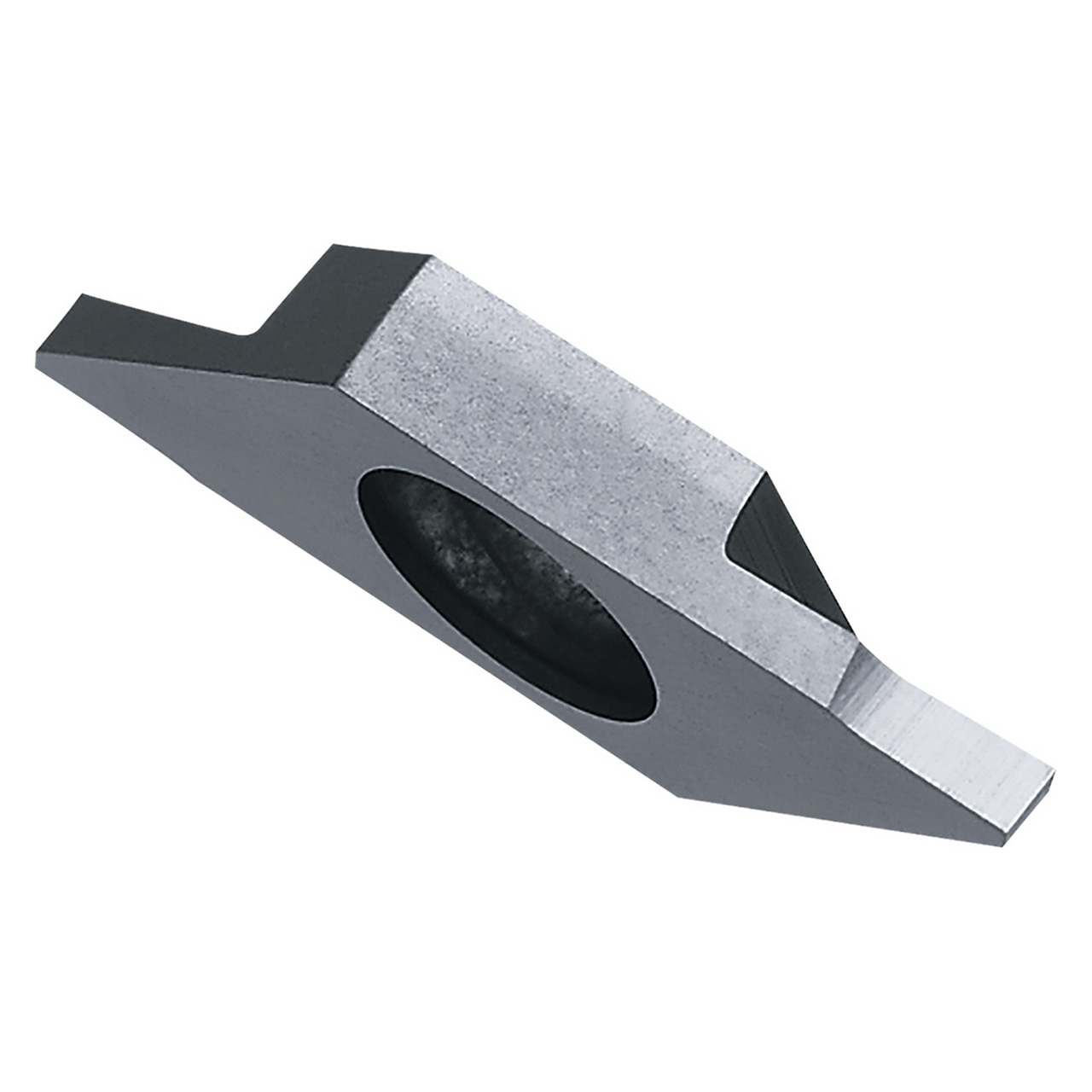 Kyocera Precision Tools TWE16104 | TKF12L070NB KW10 0.0276" Cutting Width x 0.343" Thickness Uncoated Carbide Cut-Off Insert
