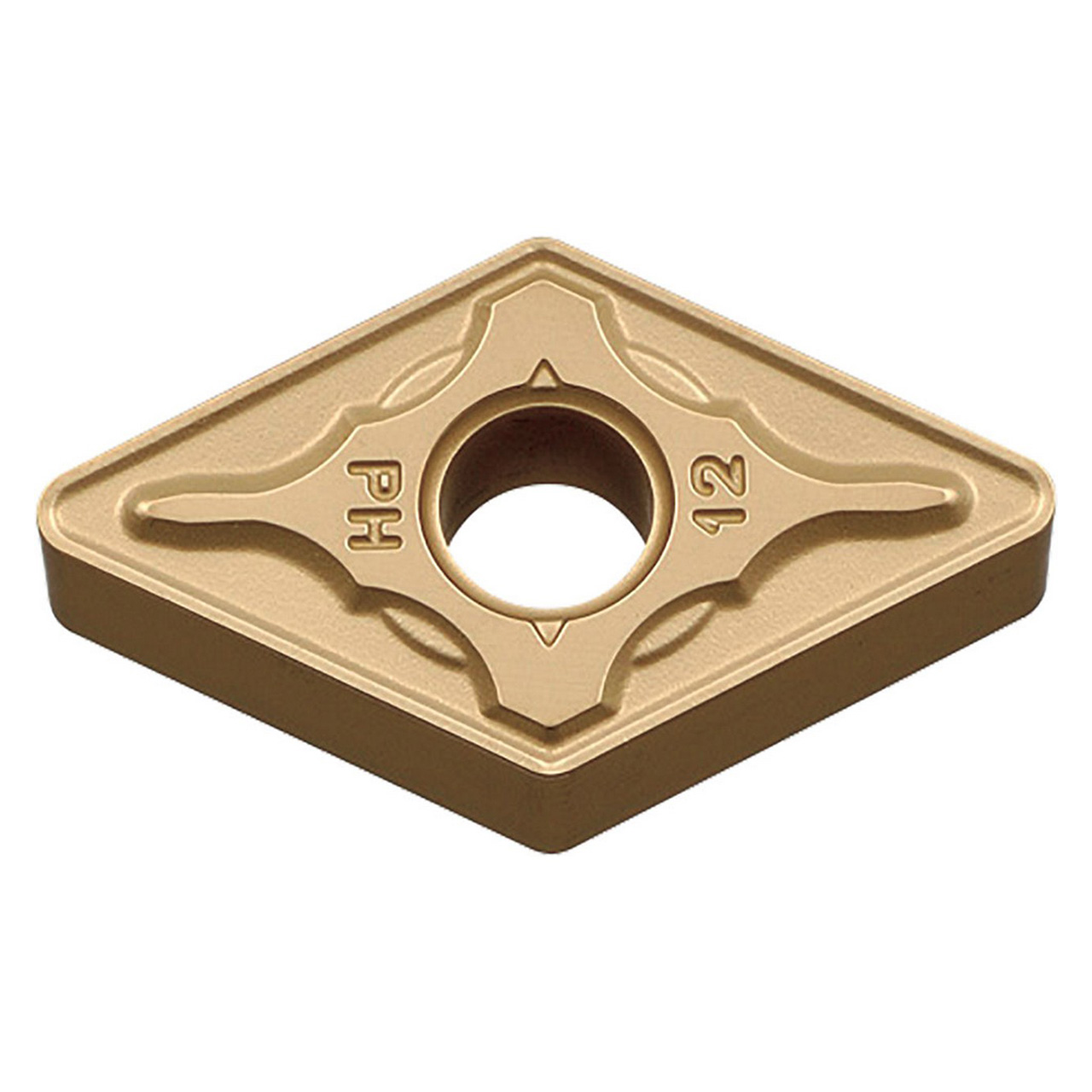 Kyocera Precision Tools TAC02166 | DNMG432PH CA525 1/2" Circle Diameter x 3/16" Thickness CVD Coated Carbide Indexable Turning Insert