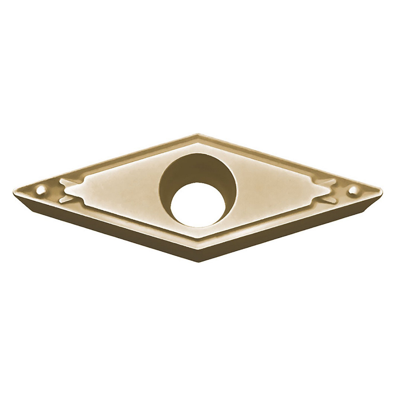 Kyocera Precision Tools TAC07532 | VCMT332HQ CA525 3/8" Circle Diameter x 3/16" Thickness CVD Coated Carbide Indexable Turning Insert