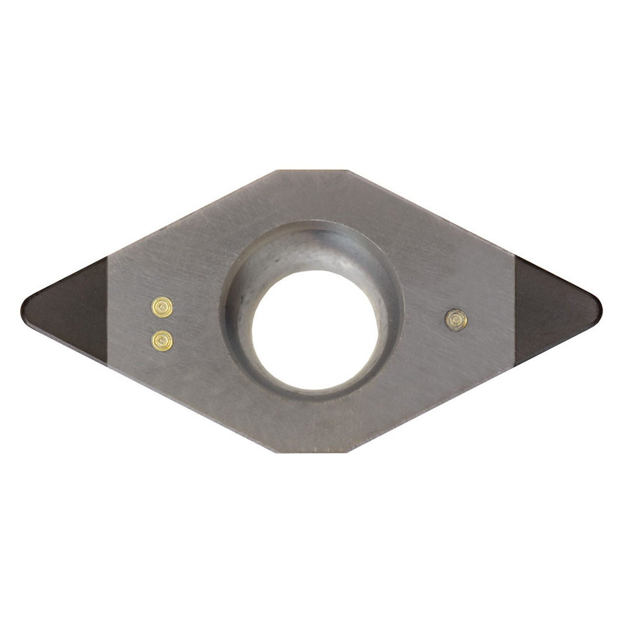 Kyocera Precision Tools TBA02112 | DCMW2152T00315ME KBN35M 1/4" Circle Diameter x 3/32" Thickness PVD Coated Honeycomb CBN Indexable Turning Insert