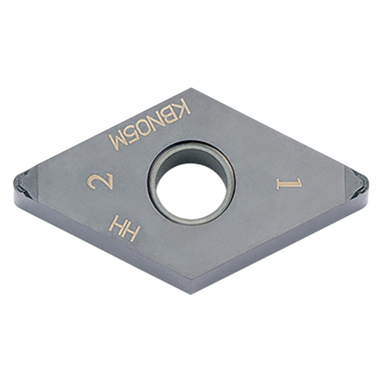 Kyocera Precision Tools TBN07405 | DNGM433MEHH KBN05M 1/2" Circle Diameter x 3/16" Thickness PVD Coated CBN Indexable Turning Insert
