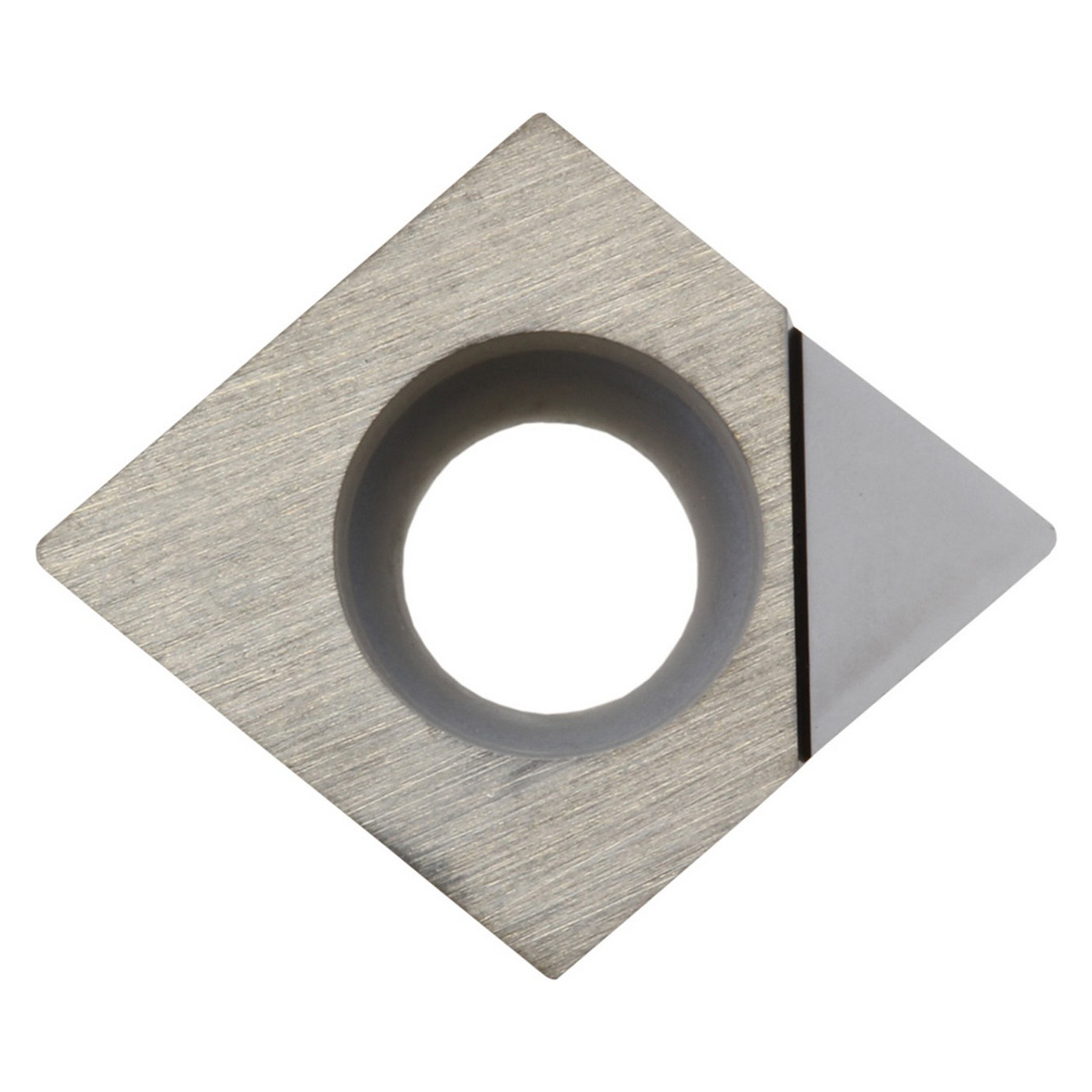 Kyocera Precision Tools TBR01115 | CCMT32502NE KPD001 3/8" Circle Diameter x 5/32" Thickness Uncoated PCD Indexable Turning Insert