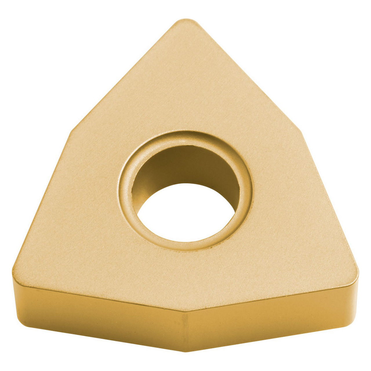 Kyocera Precision Tools TJS08180 | WNMA432 CA5505 1/2" Circle Diameter x 3/16" Thickness CVD Coated Carbide Indexable Turning Insert