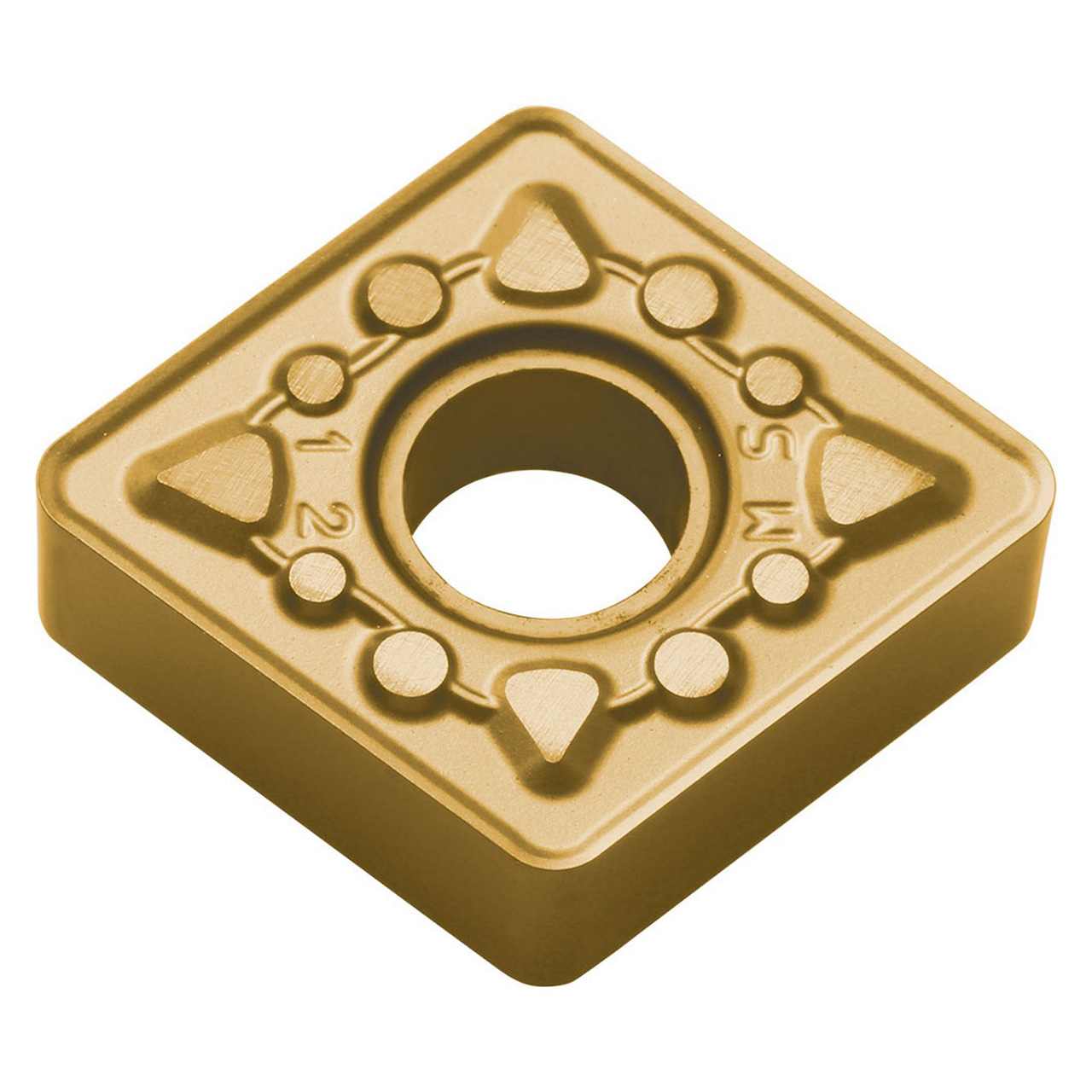 Kyocera Precision Tools TJV00921 | CNMG431MS CA6525 1/2" Circle Diameter x 3/16" Thickness CVD Coated Carbide Indexable Turning Insert