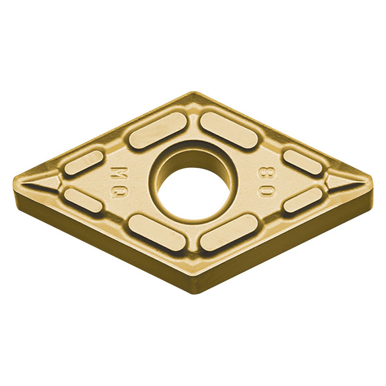 Kyocera Precision Tools TJV02252 | DNMG432MQ CA6525 1/2" Circle Diameter x 3/16" Thickness CVD Coated Carbide Indexable Turning Insert