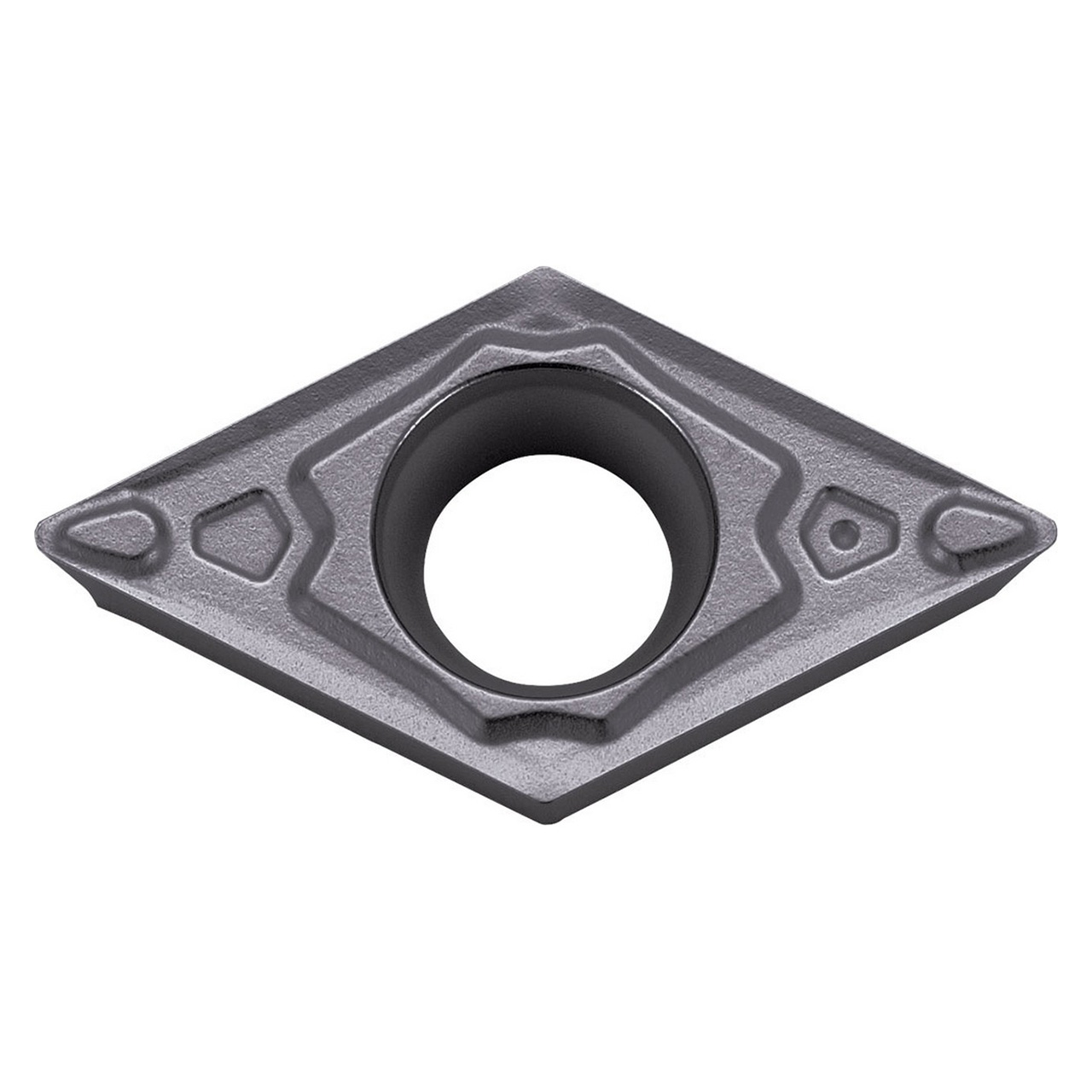 Kyocera Precision Tools TJY01896 | DCMT32505MQ PR1125 3/8" Circle Diameter x 5/32" Thickness PVD Coated Carbide Indexable Turning Insert