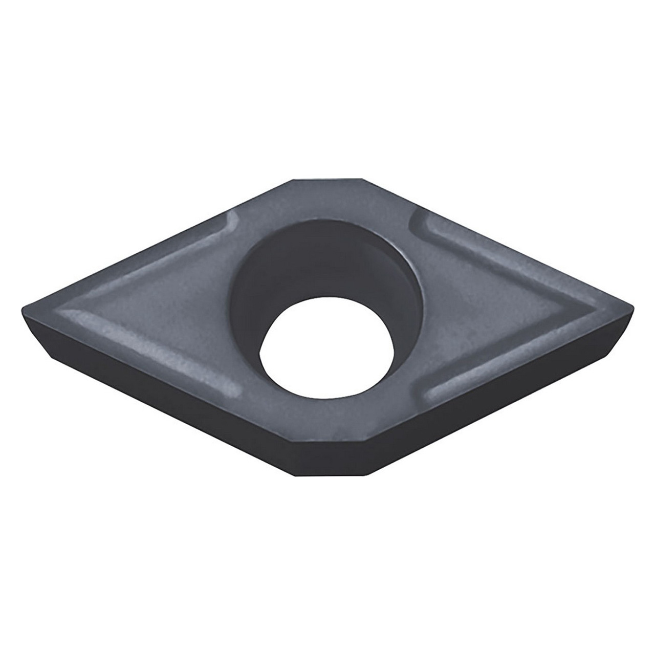 Kyocera Precision Tools TKE03247 | DCGT32505MF PR1225 3/8" Circle Diameter x 5/32" Thickness PVD Coated Carbide Indexable Turning Insert