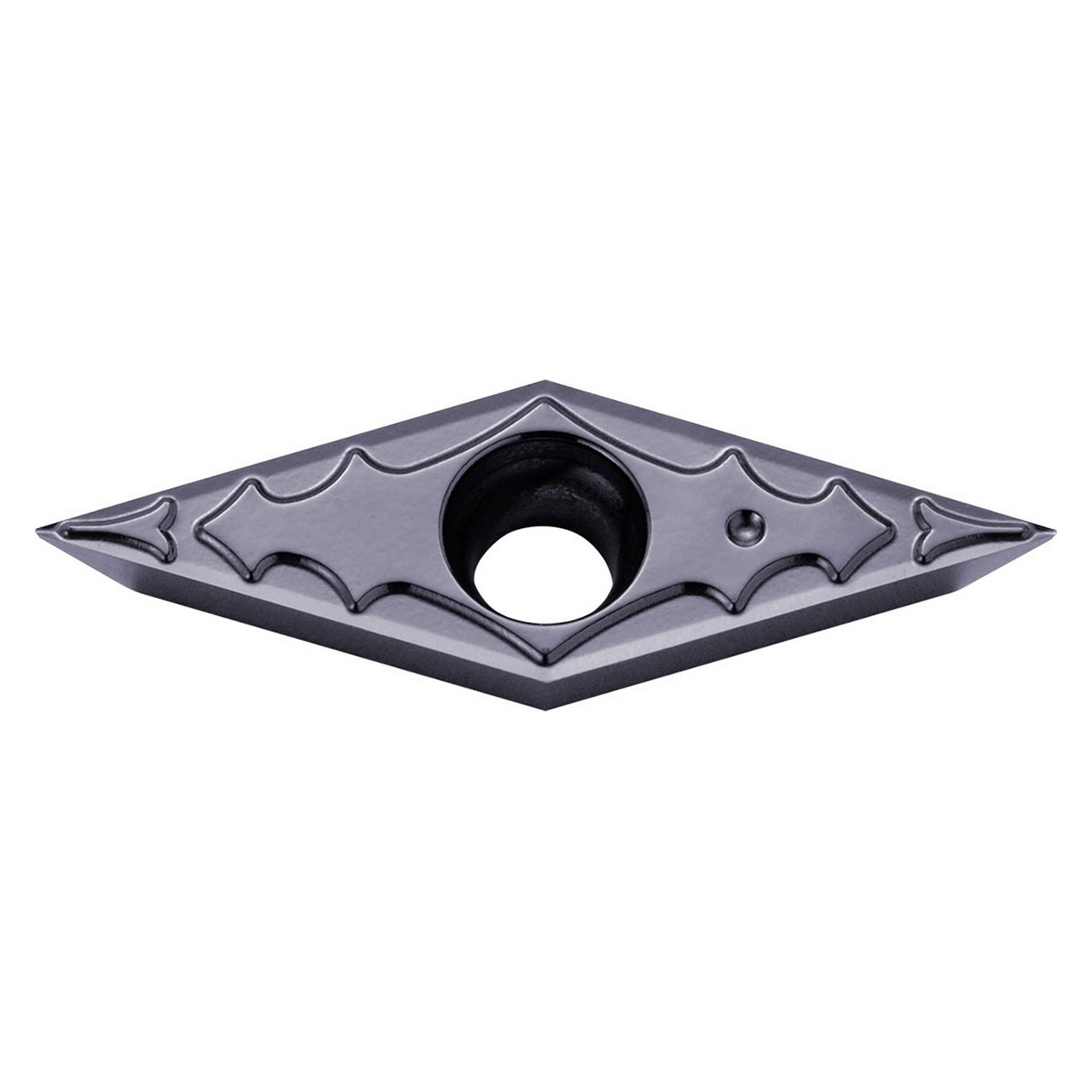Kyocera Precision Tools TKE08020 | VPGT2202MPCF PR1225 1/4" Circle Diameter x 1/8" Thickness PVD Coated Carbide Indexable Turning Insert
