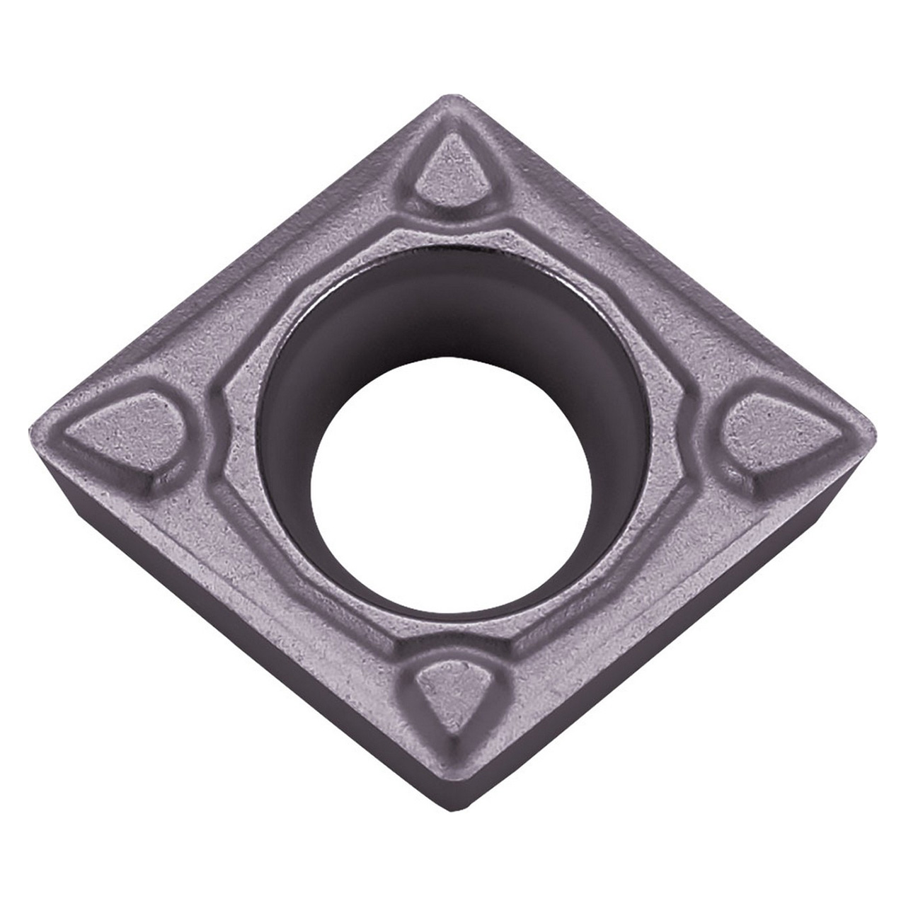 Kyocera Precision Tools TLC00491 | CCMT3251MQ PR1535 3/8" Circle Diameter x 5/32" Thickness PVD Coated Carbide Indexable Turning Insert